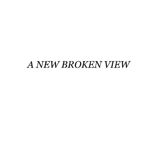 View A NEW BROKEN VIEW by 409
