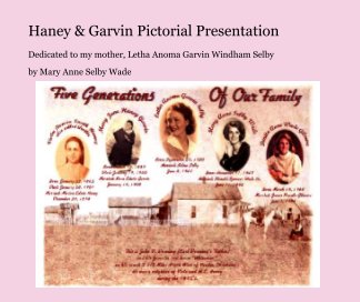 Haney & Garvin Pictorial Presentation book cover