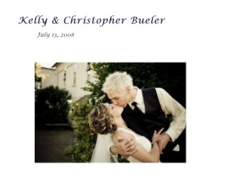Kelly & Christopher Bueler book cover