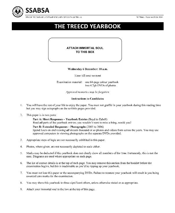 View The TreeCD Yearbook by The Tree People