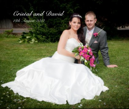 Cristal and David 18th August 2012 book cover