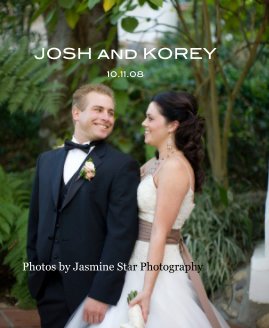 JOSH and KOREY 10.11.08 book cover