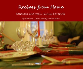 Recipes from Home book cover