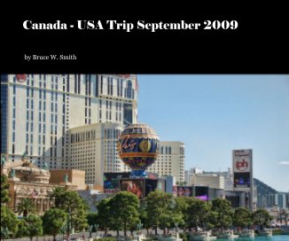 Canada - USA Trip September 2009 book cover