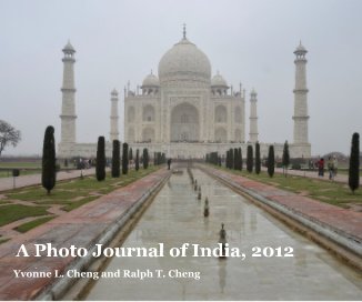 A Photo Journal of India, 2012 book cover