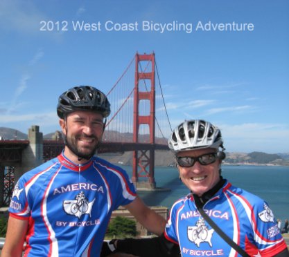 2012 West Coast Bicycling Adventure book cover