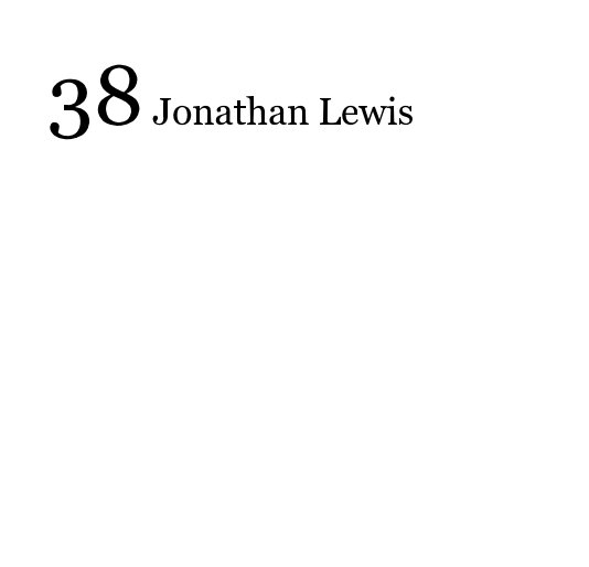 View 38 Jonathan Lewis by Andreas Schmidt