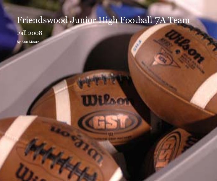 Ver Friendswood Junior High Football 7A Team por Ann Moore