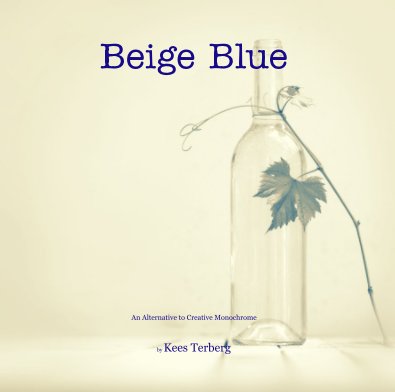 Beige Blue book cover