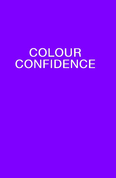 View COLOUR CONFIDENCE by Jonathan Lewis