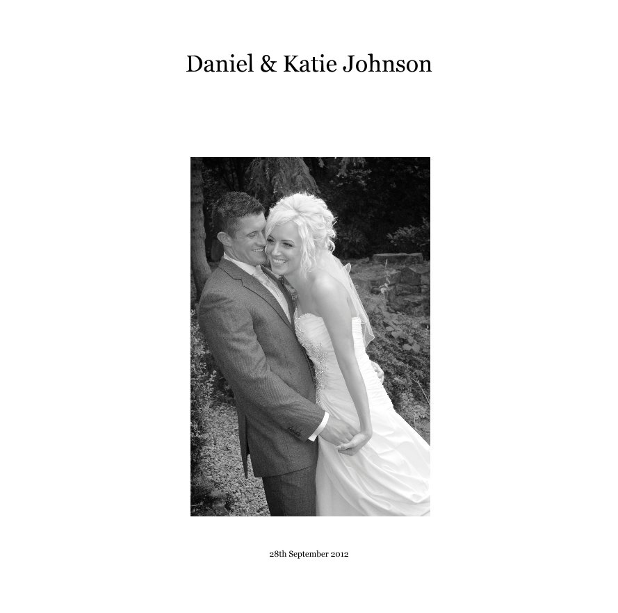 View Daniel & Katie Johnson by 28th September 2012