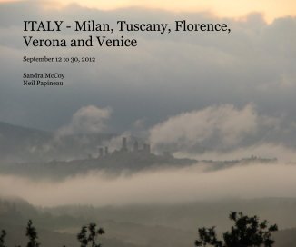 ITALY - Milan, Tuscany, Florence, Verona and Venice book cover