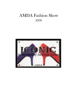 AMDA Fashion Show 2008 book cover