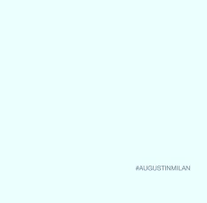 #AUGUSTINMILAN book cover