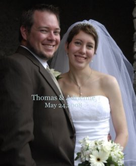 Thomas and Adrienne Wedding Album book cover