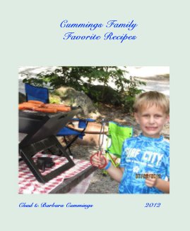 Cummings Family Favorite Recipes book cover