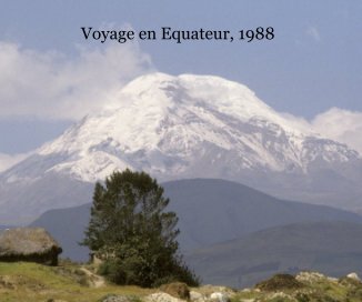 Équateur 1988 book cover