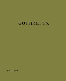 Guthrie, TX book cover