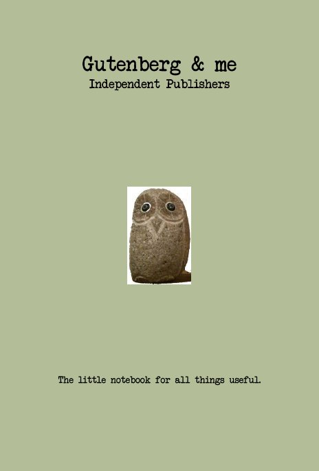 Bekijk The little notebook for all things useful op Gutenberg and me
Independent Publishers