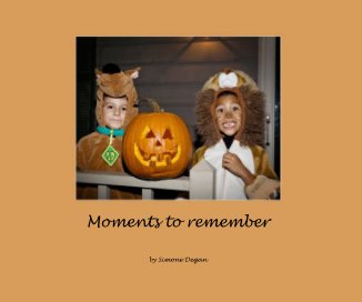 Moments to remember book cover