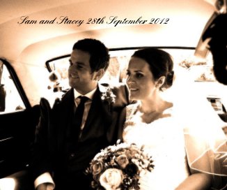 Sam and Stacey 28th September 2012 book cover