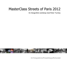 MasterClass Streets of Paris 2012 book cover