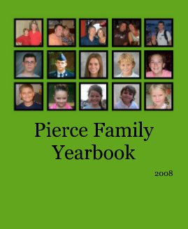 Pierce Family Yearbook book cover