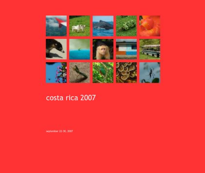 costa rica 2007 book cover