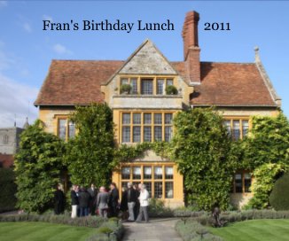 Fran's Birthday Lunch 2011 book cover