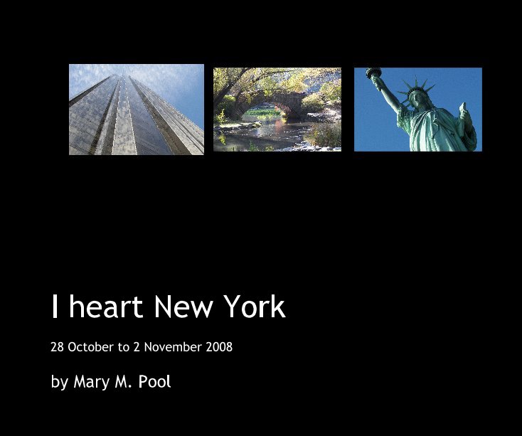 Ver I heart New York por Mary M. Pool