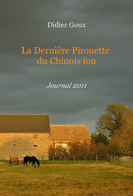 View Didier Goux La Dernière Pirouette du Chinois fou Journal 2011 by Irrempe