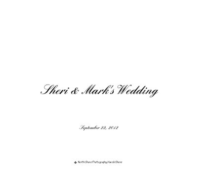 Sheri & Mark'sWedding book cover