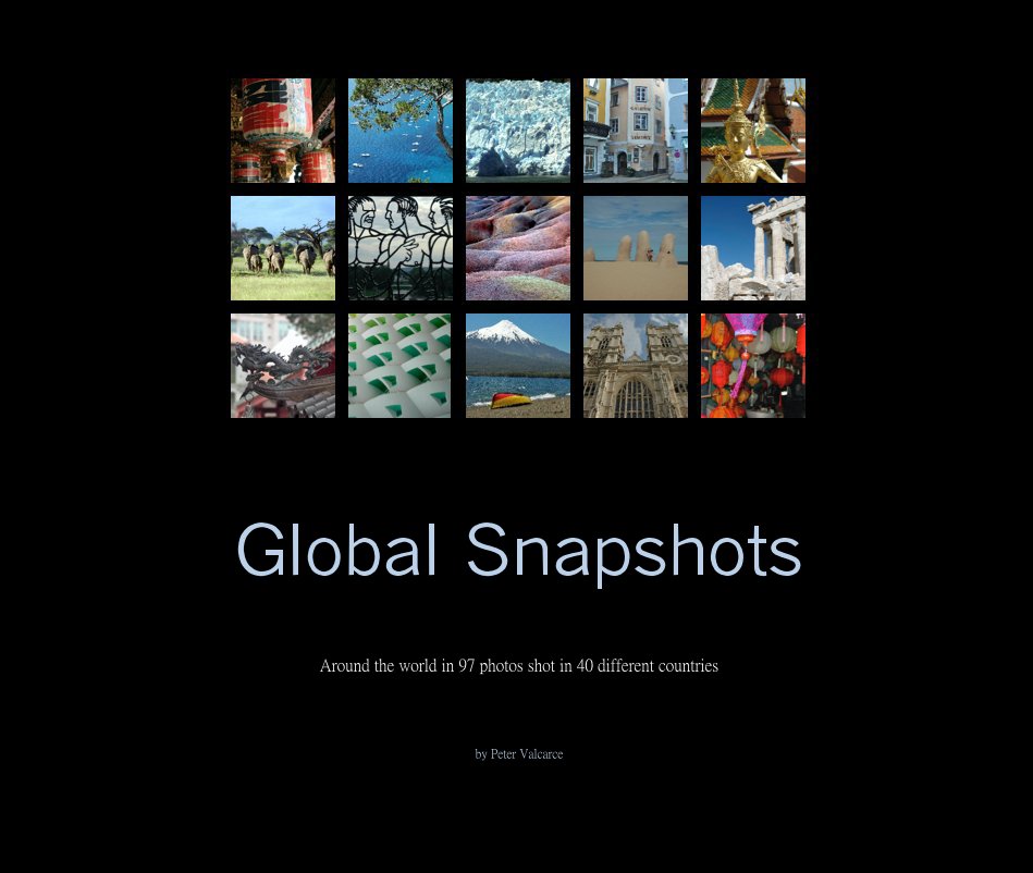 View Global Snapshots by Peter Valcarce