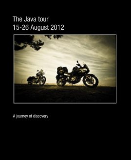 The Java tour 15-26 August 2012 book cover