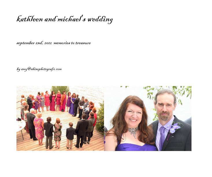 Ver kathleen and michael's wedding por amy@shinephotografx.com