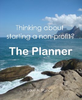 Thinking about starting a non-profit? The Planner book cover
