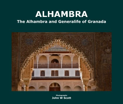 ALHAMBRA The Alhambra and Generalife of Granada book cover