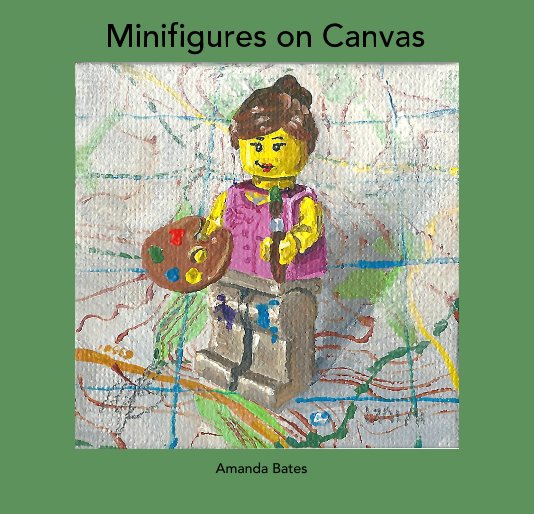 View Minifigures on Canvas by Amanda Bates