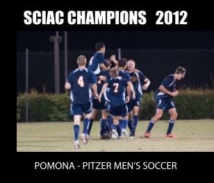 SCIAC Champions 2012 book cover