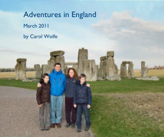 Adventures in England book cover