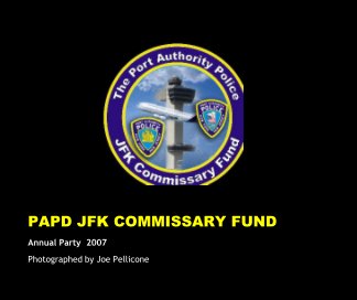 PAPD JFK COMMISSARY FUND book cover
