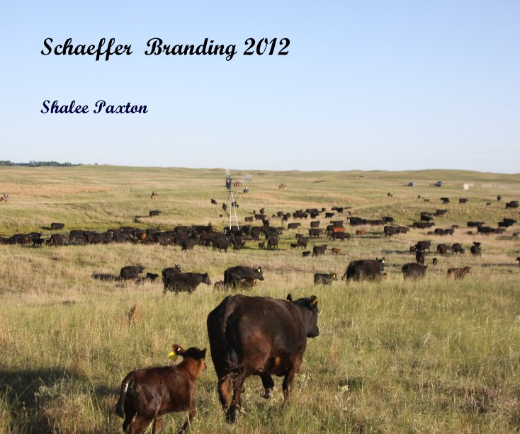 Bekijk Schaeffer Branding 2012 op Shalee Paxton