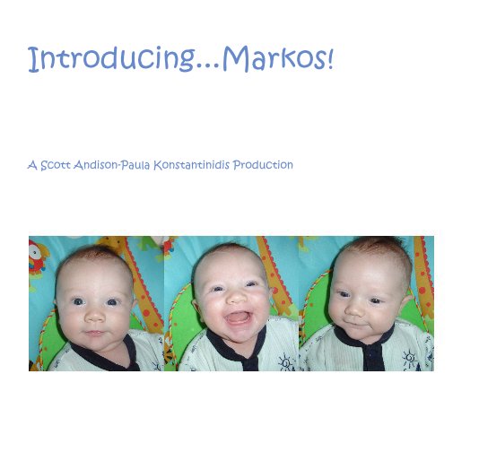 View Introducing...Markos! by sdugard
