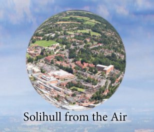 Solihull from the Air (softcover) book cover