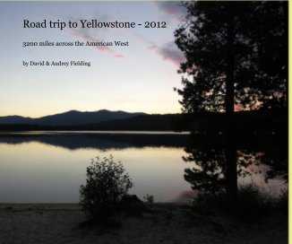 Road trip to Yellowstone - 2012 book cover