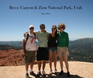 Bryce Canyon & Zion National Park, Utah book cover