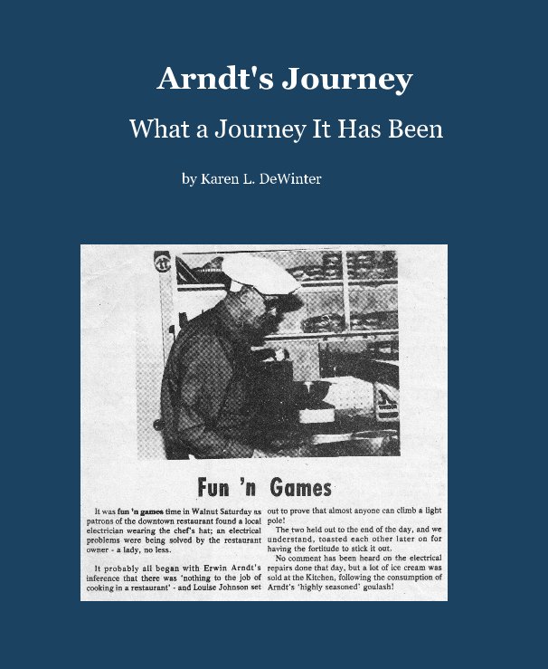 View Arndt's Journey by Karen L. DeWinter