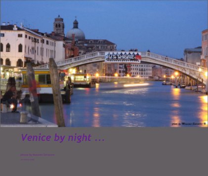 Venice by night ... book cover