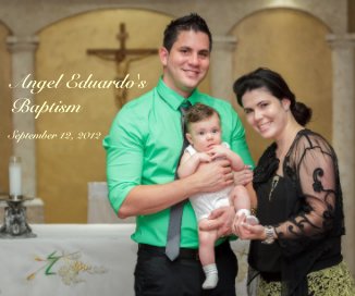 Angel Eduardo's Baptism book cover