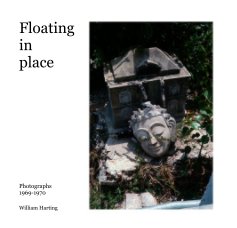 Floating in place book cover